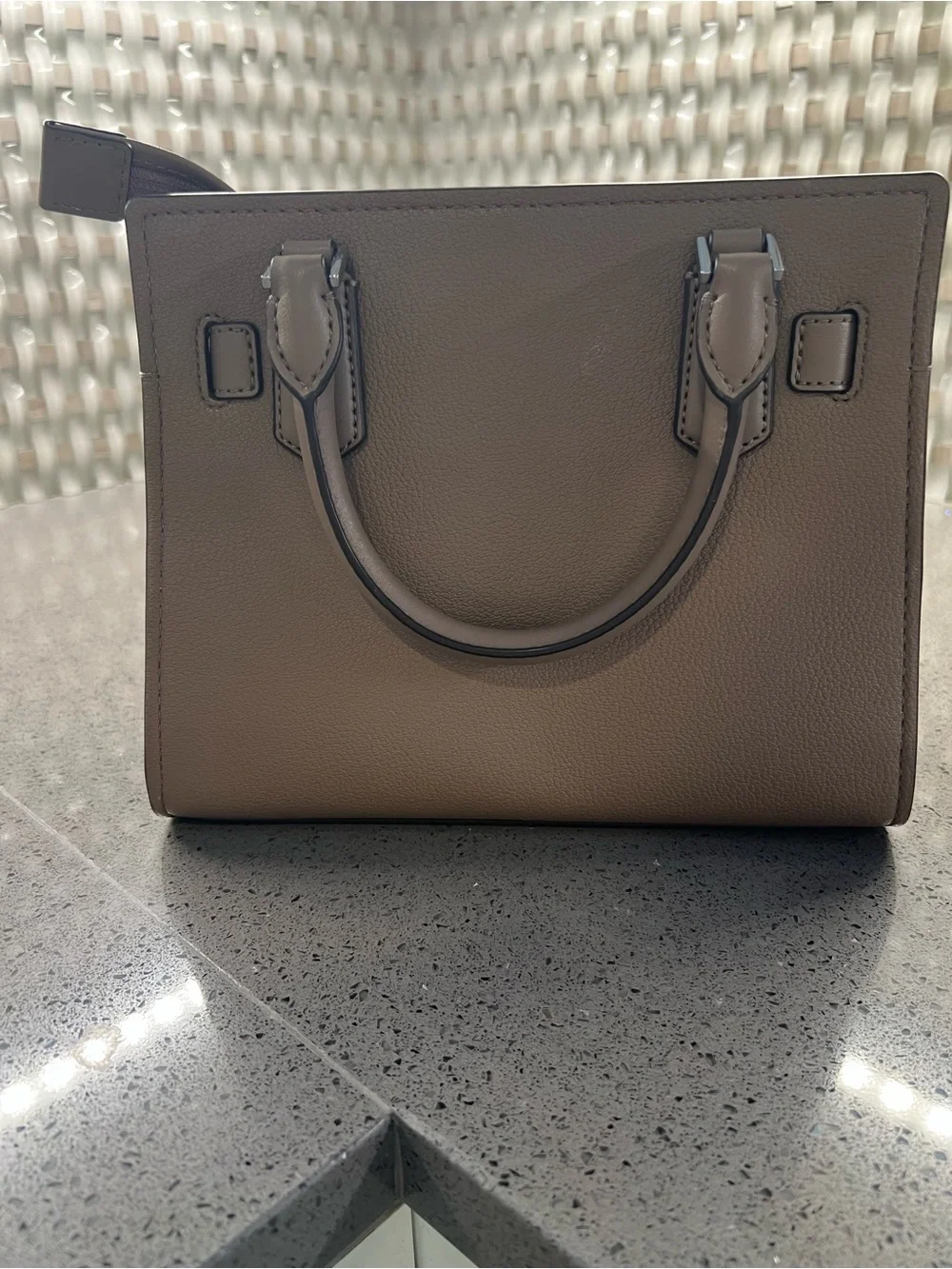 Michael Kors Brown MK Logo Satchel